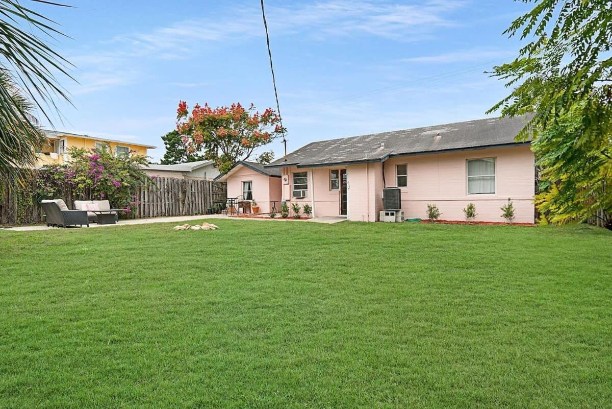 Pink House Prime Location Walk To Downtown Dogs Ok Villa เซนต์ออกัสติน ภายนอก รูปภาพ